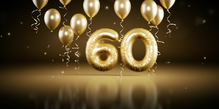 з ювілеєм 60 років