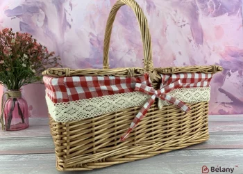 Плетёные корзины и коробки для цветов — практичное и стильное решение для оформления букетов и подарков